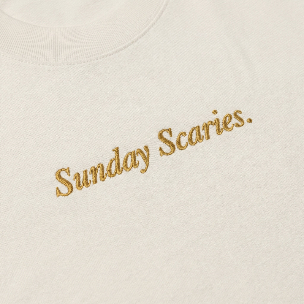 SUNDAY SCARIES // Heavyweight Embroidered Tee
