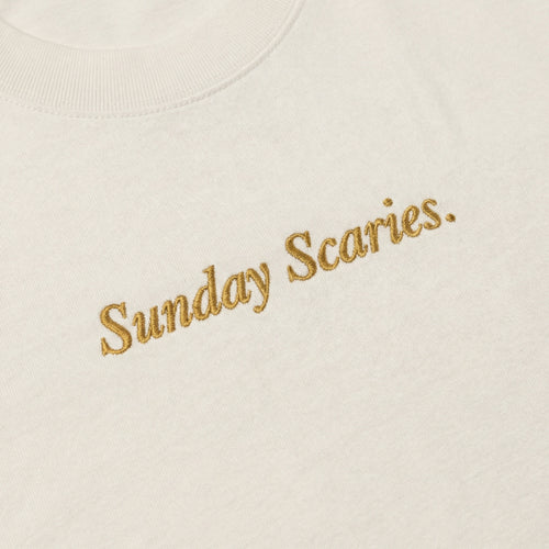 SUNDAY SCARIES // Heavyweight Embroidered Tee